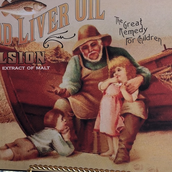 Captain Doyles cod liver oil metal sign wall Decor - Picture 6 of 6